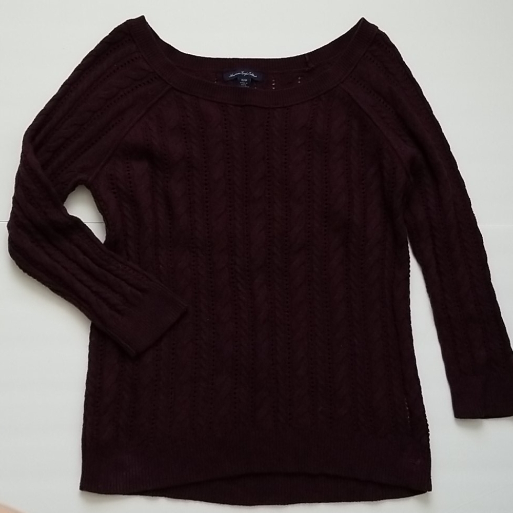 Wide neck sweater - Picture 3 of 6